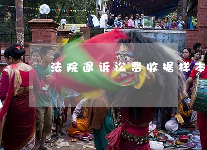 法院退诉讼费收据样本