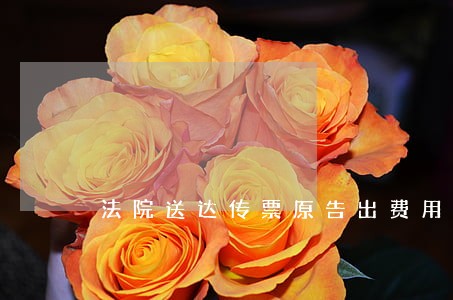 法院送达传票原告出费用 法院送达传票原告出费用