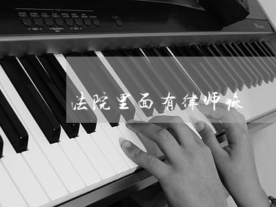 法院里面有律师嘛