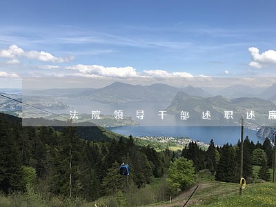 法院领导干部述职述廉汇报材料