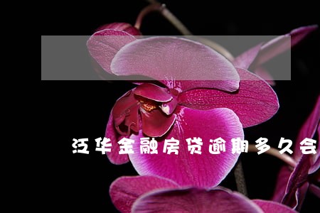 泛华金融房贷逾期多久会打电话 泛华金融房贷逾期多久会打电话