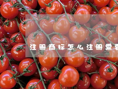 注册商标怎么注册需要多少费用 注册商标怎么注册需要多少费用