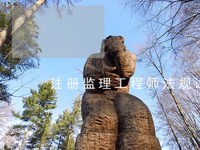 注册监理工程师法规试题及答案 注册监理工程师法规试题及答案