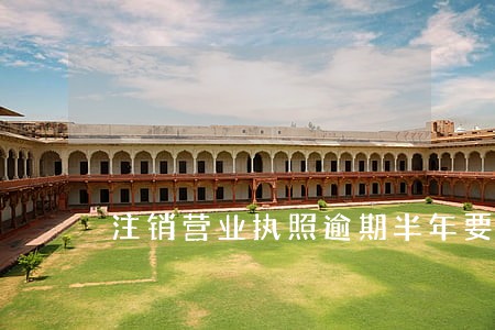 注销营业执照逾期半年要多少钱