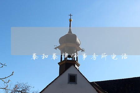 泰和泰律师事务所电话 泰和泰律师事务所电话