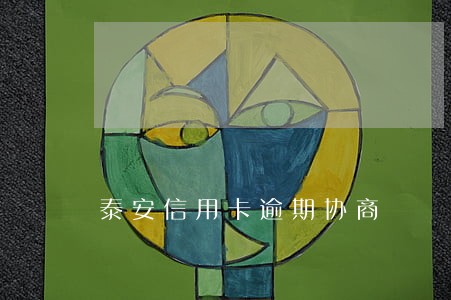 泰安信用卡逾期协商 泰安信用卡逾期协商