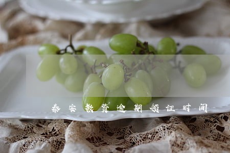 泰安教资逾期领证时间 泰安教资逾期领证时间