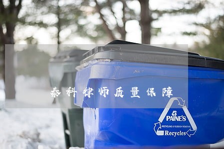 泰科律师质量保障 泰科律师质量保障