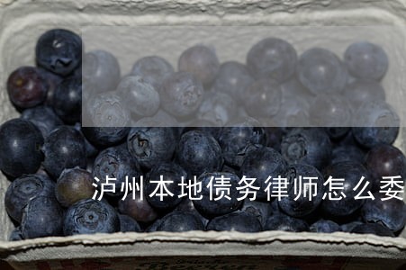 泸州本地债务律师怎么委托 泸州本地债务律师怎么委托