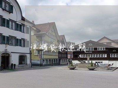 洋罐贷款逾期 洋罐贷款逾期