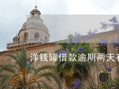洋钱罐借款逾期两天有影响吗 洋钱罐借款逾期两天有影响吗