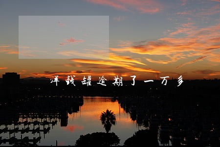 洋钱罐逾期了一万多 洋钱罐逾期了一万多