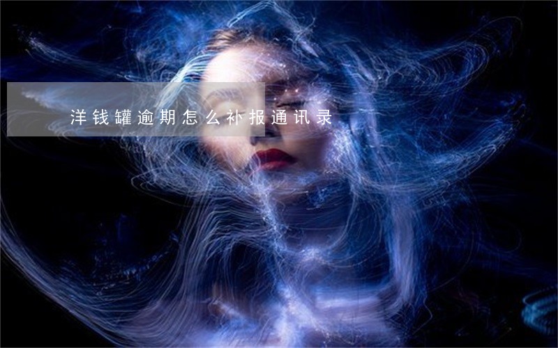 洋钱罐逾期怎么补报通讯录 洋钱罐逾期怎么补报通讯录