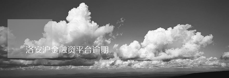 洛安沪金融资平台逾期 洛安沪金融资平台逾期