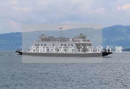 洛阳司法亲子鉴定在哪