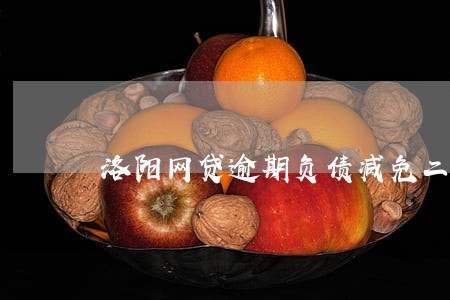 洛阳网贷逾期负债减免二次分期 洛阳网贷逾期负债减免二次分期