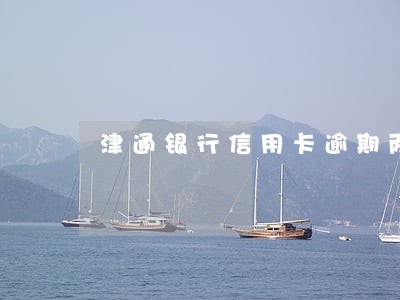 津通银行信用卡逾期两个月 津通银行信用卡逾期两个月