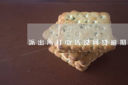 派出所打电话说网贷逾期 派出所打电话说网贷逾期