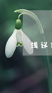 浅议信用证欺诈及其法律救济制度 浅议信用证欺诈及其法律救济制度