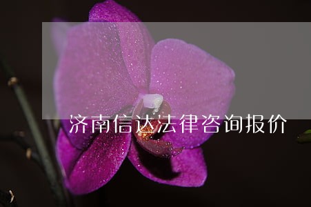 济南信达法律咨询报价