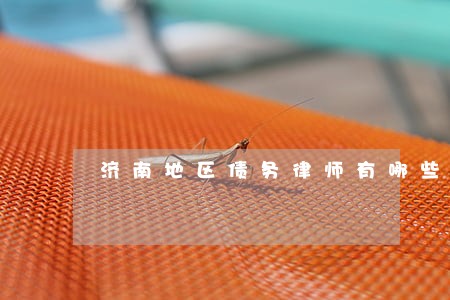 济南地区债务律师有哪些