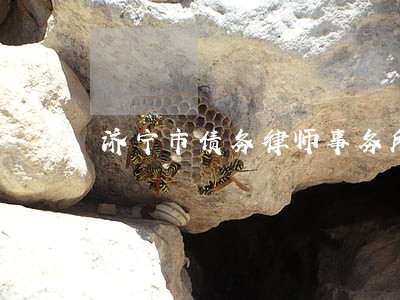 济宁市债务律师事务所 济宁市债务律师事务所