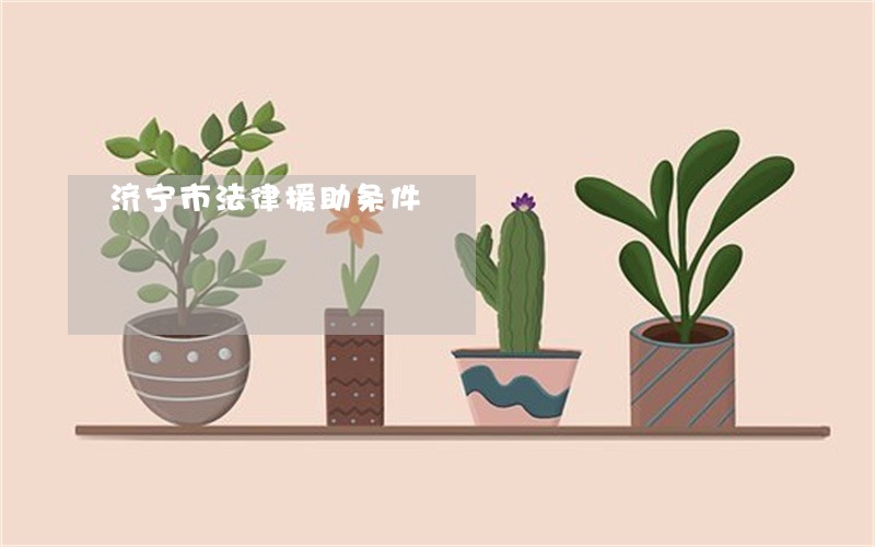 济宁市法律援助条件 济宁市法律援助条件
