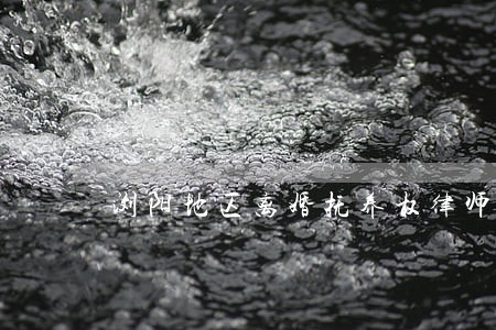 浏阳地区离婚抚养权律师 浏阳地区离婚抚养权律师