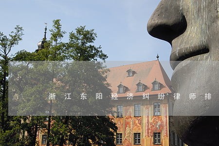 浙江东阳经济纠纷律师排行 浙江东阳经济纠纷律师排行