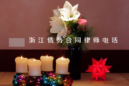 浙江债务合同律师电话 浙江债务合同律师电话