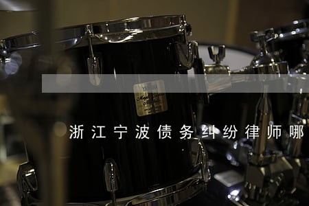 浙江宁波债务纠纷律师哪个好 浙江宁波债务纠纷律师哪个好