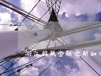浙江招联金融逾期如何协商 浙江招联金融逾期如何协商