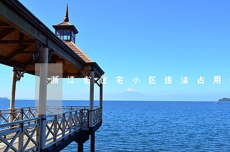 浙江省住宅小区违法占用绿化