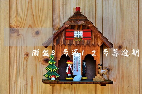 浦发8号还12号算逾期吗 浦发8号还12号算逾期吗