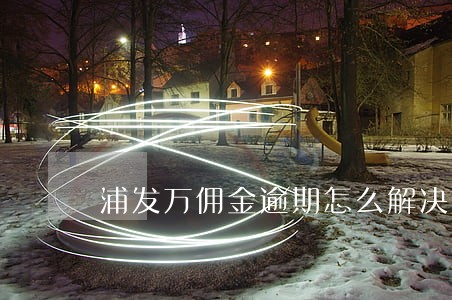 浦发万佣金逾期怎么解决 浦发万佣金逾期怎么解决