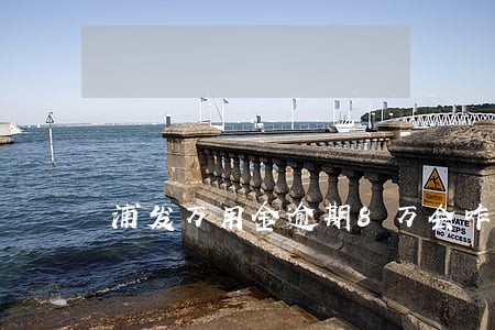 浦发万用金逾期8万会咋样