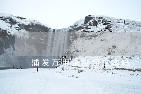 浦发万用金逾期立案吗 浦发万用金逾期立案吗
