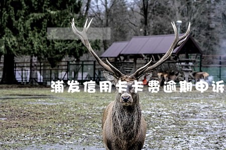 浦发信用卡卡费逾期申诉