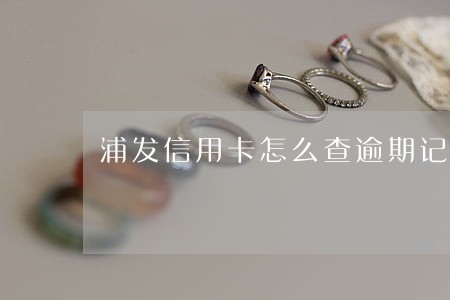 浦发信用卡怎么查逾期记录 浦发信用卡怎么查逾期记录