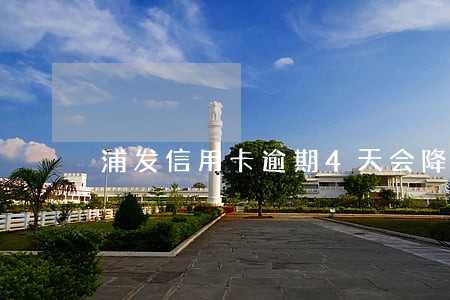 浦发信用卡逾期4天会降低额度吗 浦发信用卡逾期4天会降低额度吗