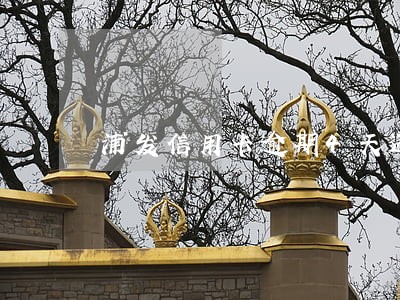 浦发信用卡逾期4天还款 浦发信用卡逾期4天还款