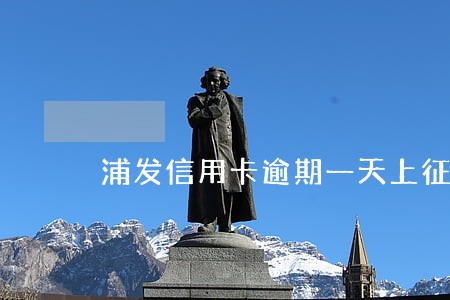 浦发信用卡逾期一天上征信 浦发信用卡逾期一天上征信