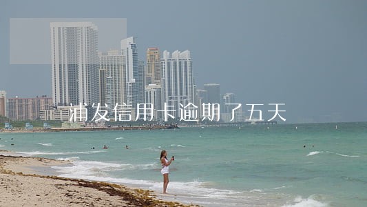 浦发信用卡逾期了五天 浦发信用卡逾期了五天
