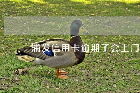 浦发信用卡逾期了会上门吗 浦发信用卡逾期了会上门吗