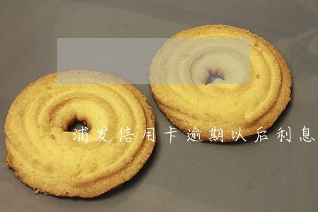 浦发信用卡逾期以后利息怎么算 浦发信用卡逾期以后利息怎么算