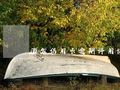浦发信用卡逾期停用恢复 浦发信用卡逾期停用恢复