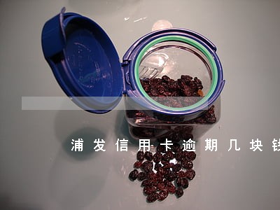 浦发信用卡逾期几块钱 浦发信用卡逾期几块钱