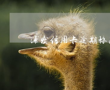 浦发信用卡逾期协商找银监局