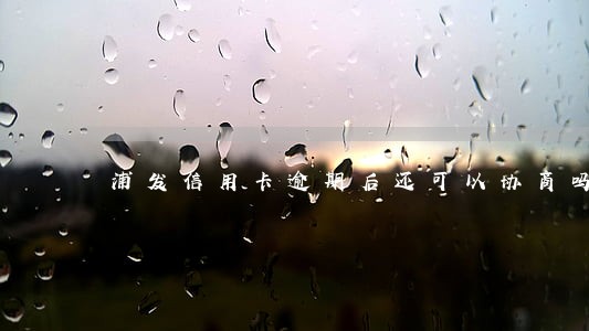 浦发信用卡逾期后还可以协商吗