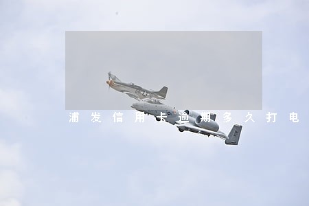浦发信用卡逾期多久打电话